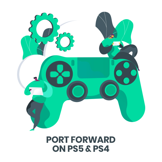 how to portforward ps4