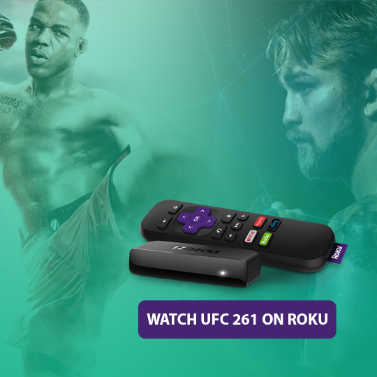 UFC 261 on Roku