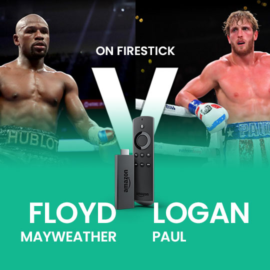 Watch Floyd Mayweather vs Logan Paul on Firestick