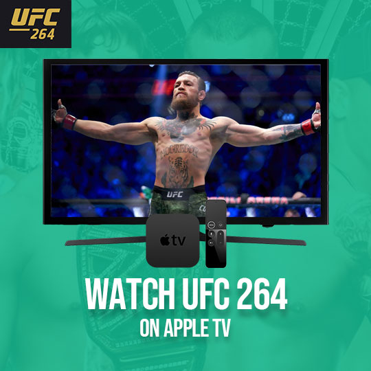 UFC 264 on Apple TV