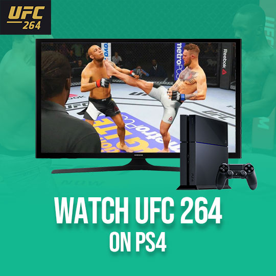 UFC 264 on PS4