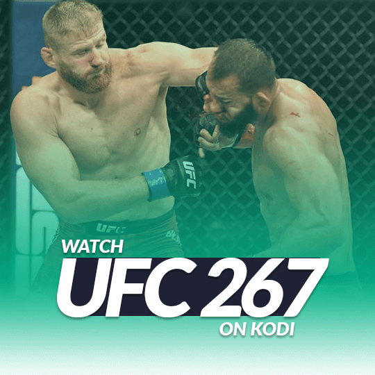 Watch UFC 267 on Kodi