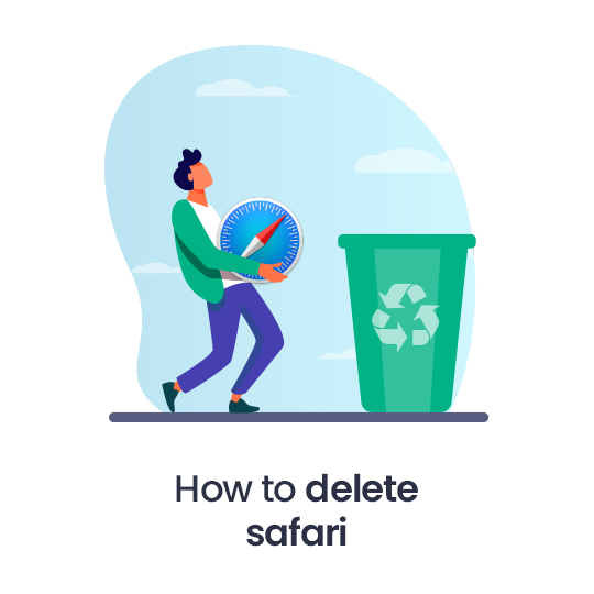 How to delete safari