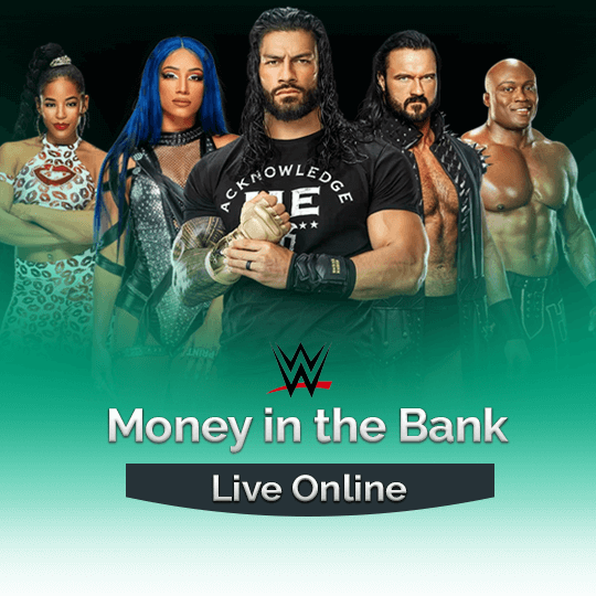 Watch WWE Money in the Bank Live Online 2022
