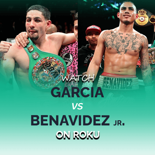 Garcia vs. Benavidez Jr. live stream: How to watch Saturday's