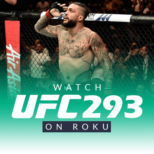 Watch UFC 293 on Roku