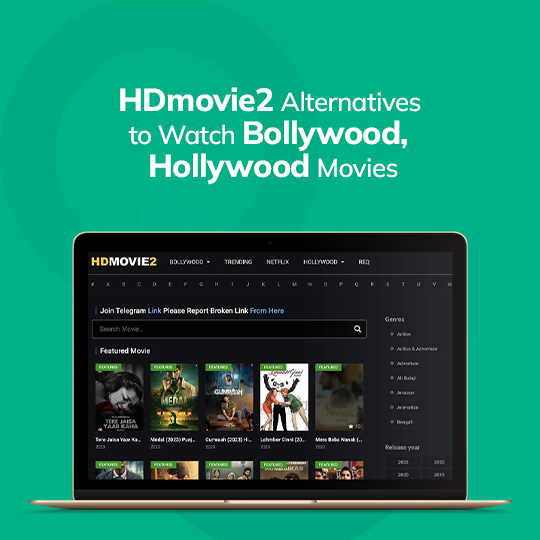 HDmovie2 Alternatives to Watch Bollywood, Hollywood Movies