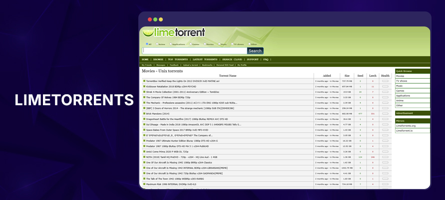 LimeTorrents