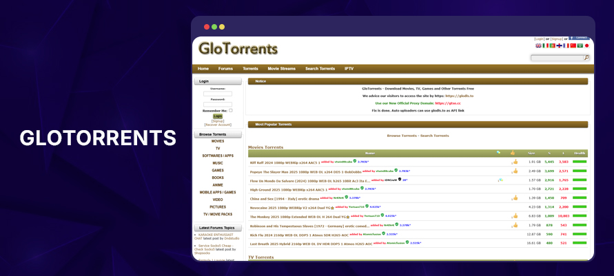 GloTorrents