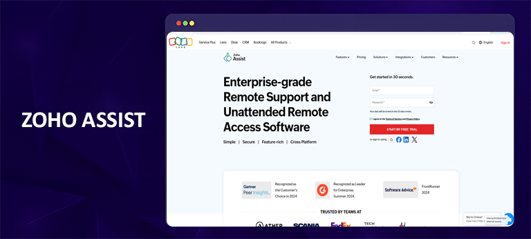 Zoho Assist Zoho Assist