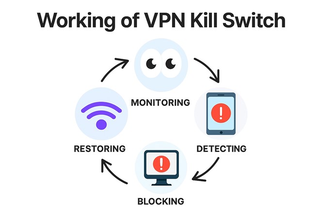 Working of VPN Kill Switch Explained