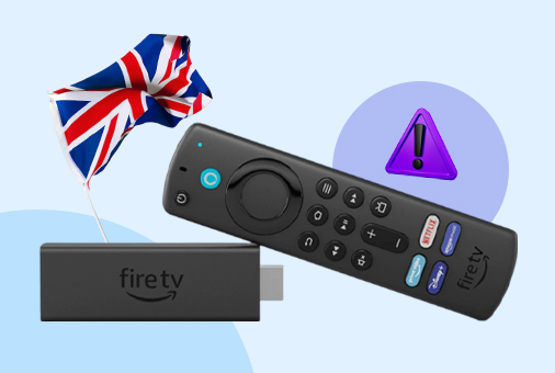 How Dodgy Fire TV Sticks works in UK with iProVPN