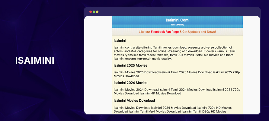 TamilBlasters New Links: List of 100% Working Proxy Sites