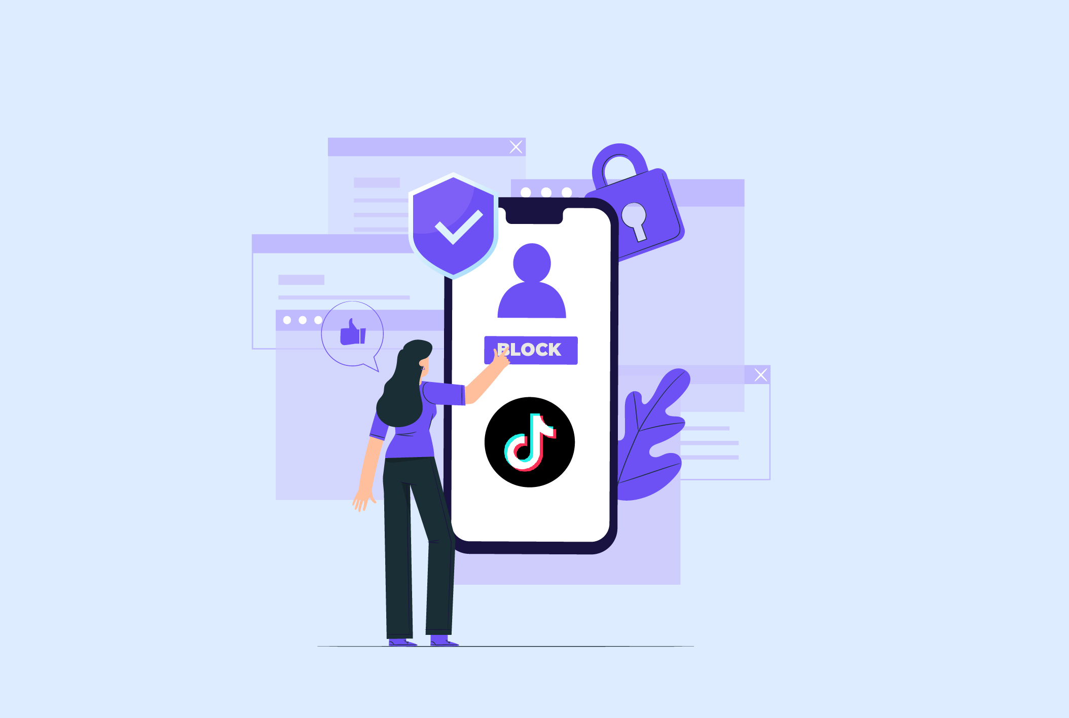 How to Block Someone on TikTok?