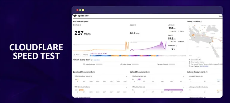 Cloudflare Speed Test