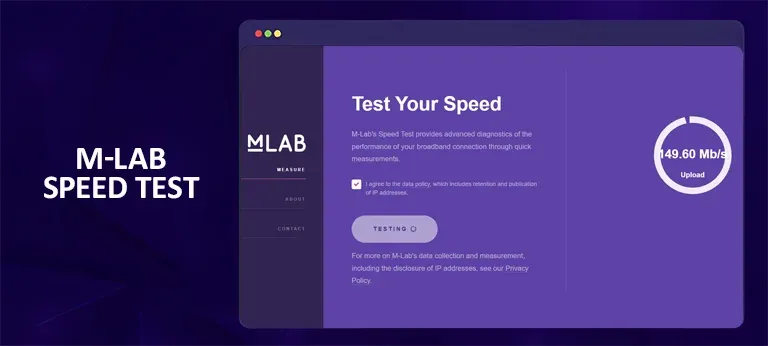M-Lab Speed Test